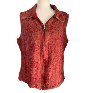 UNITS Vintage Tapestry Carpet Beaded Vest